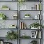 Image result for Bookshelves with Baskets