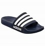 Image result for Adidas Slippers with the Letters Across