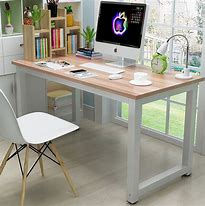 Image result for Large Wooden PC Desk
