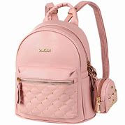 Image result for Women's Mini Leather Backpack