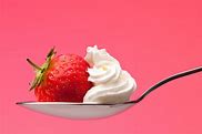 Image result for strawberrry and cream