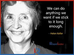 Image result for Helen Keller Sayings