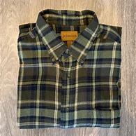 Image result for Men's Green Flannel Shirts