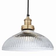 Image result for Glass Dome Pendant Light