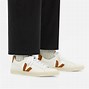 Image result for Veja White and Tan Sneaker Leather