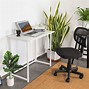Image result for Small White Computer Desk