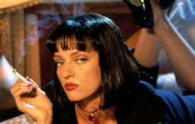 Image result for Mia Wallace Pulp Fiction