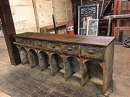 Image result for Antique Store Counter Island