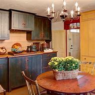 Image result for Painted Cabinets