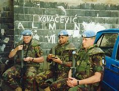 Image result for UN Peacekeeper Bosnia War