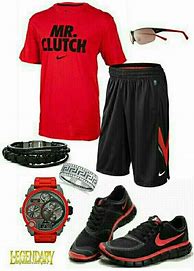 Image result for Red Nike Outfit
