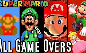 Image result for All Mario Game Over