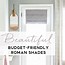 Image result for Fabric Roman Shades for Windows