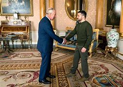 Image result for President Zelenskiy meets King Charles