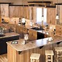 Image result for Natural Hickory Kitchen Cabinets