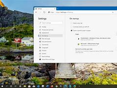 Image result for Microsoft Edge Photos On Startup