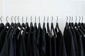 Image result for Black Shirt On Hanger