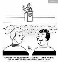Image result for Political Speech Cartoon