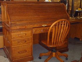 Image result for Tall Small Roll Top Desk