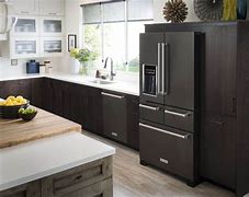 Image result for black stainless steel appliances