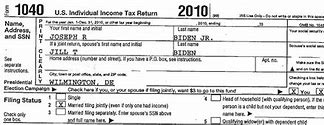 Image result for Joe Biden Taxes