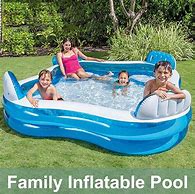 Image result for Square Inflatable Pool