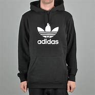 Image result for Black Multicolor Adidas Trefoil Hoodie