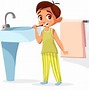 Image result for Brushing Teeth with Water Running