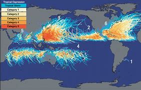 Image result for Hurricane World Map