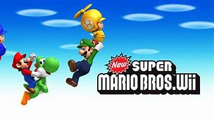 Image result for New Super Mario Bros. Wii Full Game 100% 1080