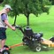 Image result for Stand Up Riding Lawn Mower
