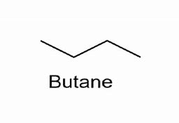 Image result for Butane Line Structure