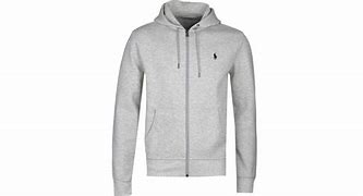 Image result for Grey Polo Zip Up Hoodie