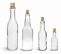 Image result for Glass Bottle with Cork