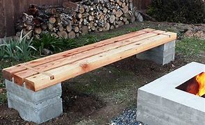 Image result for DIY Outdoor Bench