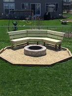 Image result for Fire Pit Bench Plans