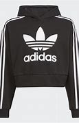 Image result for Adidas Gray Crop Hoodie
