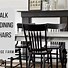 Image result for Black Wood Dining Table