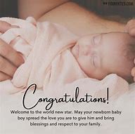 Image result for Welcome New Baby Boy Quotes