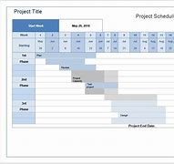 Image result for Project Schedule Business Plan