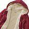 Image result for Sherpa Lined Zip Up Hoodie Women