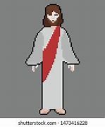 Image result for Pixel Art Jesus Scene