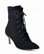 Image result for Low Heel Lace Up Boots