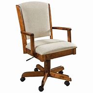 Image result for Wood Computer Chairs