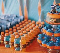 Image result for Nerf Gun War Set Up for Birthday Parties