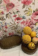 Image result for Decorating Wire Baskets