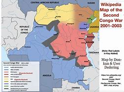 Image result for Second Congo War Timeline