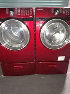 Image result for Red Stackable Washer and Dryer Samsung