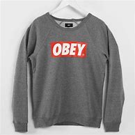 Image result for Obey Sweater