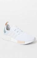 Image result for White and Silver Adidas Shoes